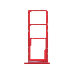Samsung Tiroir SIM Samsung Galaxy A02S (A025F)&(A025G) Rouge
