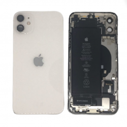 Châssis Complet iPhone 11 Blanc - Connecteur de Charge + Batterie (Origine Demonté) Grade B