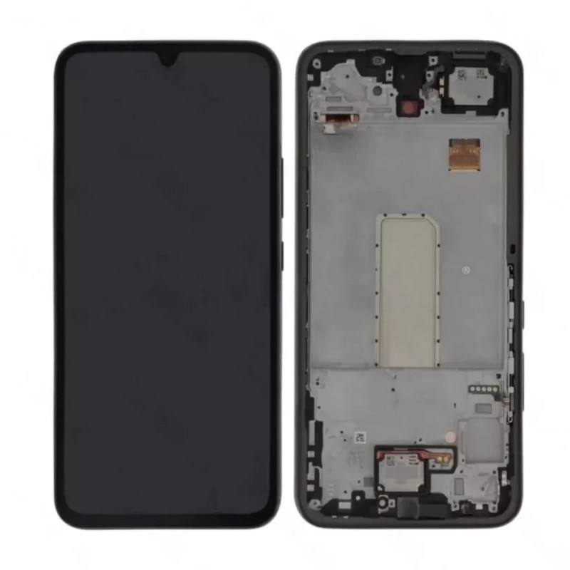 Samsung Ecran Samsung Galaxy A22 4G (A225F) Noir + Châssis Samsung Ecran Samsung Galaxy A22 4G (A225F) Noir + Châssis