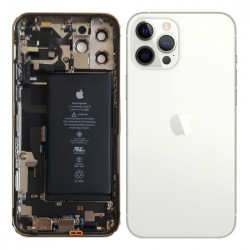 Châssis Démonté iPhone 12 Pro Blanc avec Batterie - Grade B