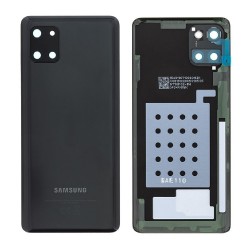 Vitre arrière Samsung Galaxy Note 10 Lite (N770F) Noir (Original Démonté) - Grade AB
