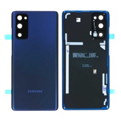 Samsung Vitre arrière Samsung Galaxy S20 FE 4G/5G 2020 (G780F/G781B) Navy Bleu (Original Démonté) - Grade A