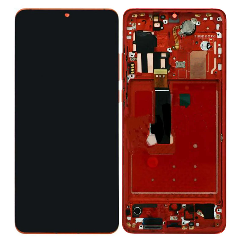 HUAWEI Ecran Huawei P30 Pro Rouge Sur Châssis (Reconditionné) avec Empreinte Digitale HUAWEI Ecran Huawei P30 Pro Rouge Sur Châssis (Reconditionné) avec Empreinte Digitale
