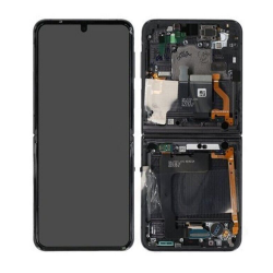Samsung Ecran Samsung Galaxy Z Flip 4 5G Graphite + Châssis (Original Démonté) - Grade A