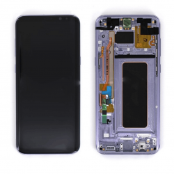 Ecran Samsung Galaxy S8 Plus (G955F) Violet + Châssis (Original Reconditionné)