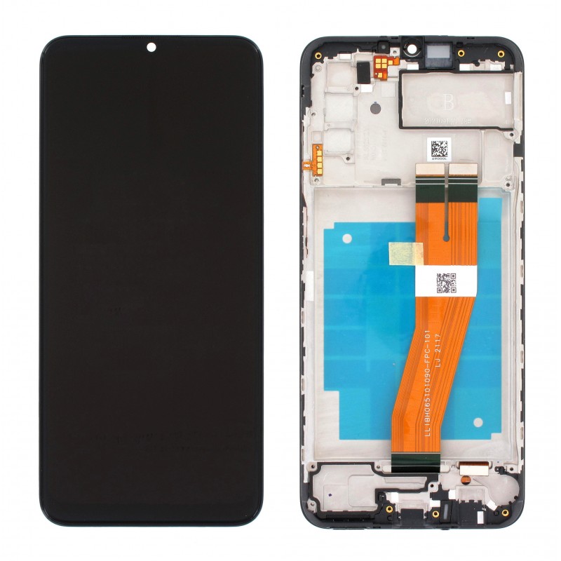 Samsung Ecran Samsung Galaxy A03s (A037F) Noir + Châssis (Original) OEM - Non EU Samsung Ecran Samsung Galaxy A03s (A037F) Noir + Châssis (Original) OEM - Non EU