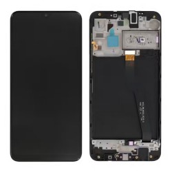 Samsung Ecran Samsung Galaxy A10 (A105F) Noir + Châssis (Original) OEM - Non EU