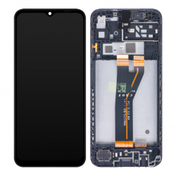 Samsung Samsung Galaxy A14 4G (A145F) LCD + Tactile + Châssis Noir (Original) OEM - Non EU S-930
