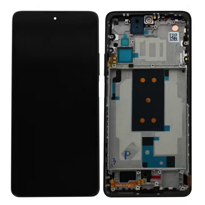 Xiaomi Ecran Xiaomi 11T/11T Pro Noir + Châssis (Original) - OEM Xiaomi Ecran Xiaomi 11T/11T Pro Noir + Châssis (Original) - OEM