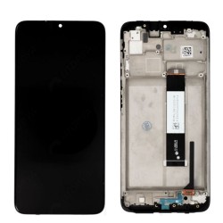 Ecran Xiaomi Poco M3/Redmi 9T/9 Power/Note 9 4G Noir + Châssis (Original) OEM