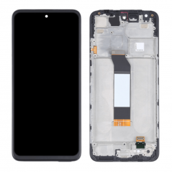 Ecran Xiaomi Poco M3 Pro 5G/Redmi Note 10 5G/Note 10T 5G Noir + Châssis (Original) OEM