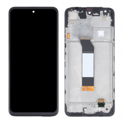 Xiaomi Ecran Xiaomi Poco M3 Pro 5G/Redmi Note 10 5G/Note 10T 5G Noir + Châssis (Original) OEM X-400/X-399