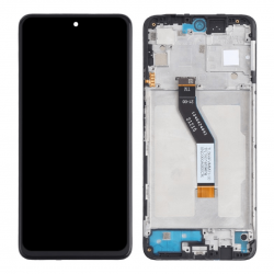 Ecran Xiaomi Poco M4 Pro 5G/Redmi Note 11S 5G/Note 11T 5G Noir + Châssis (Original) OEM