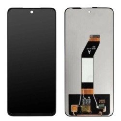 Xiaomi Ecran Xiaomi Redmi 10C/Poco C40 Noir + Châssis (Original) OEM