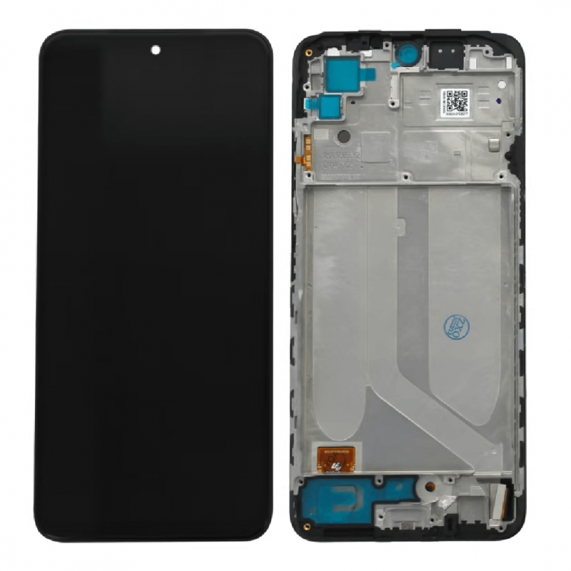Xiaomi Ecran Xiaomi Redmi Note 10 / Note 10S / Poco M5S Noir + Châssis (Original) OEM ref.X-418 Xiaomi Ecran Xiaomi Redmi Note 10 / Note 10S / Poco M5S Noir + Châssis (Original) OEM ref.X-418