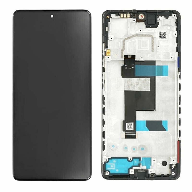 Xiaomi Ecran Xiaomi Redmi Note 12 Pro 5G / Poco X5 Pro 5G Noir + Châssis (Original) OEM (REF.420)