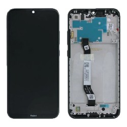 Ecran Xiaomi Redmi Note 8 Noir + Châssis (Original) OEM