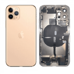 Châssis Complet iPhone 11 Pro Or - Connecteur de Charge + Batterie (Origine Demonté) Grade B