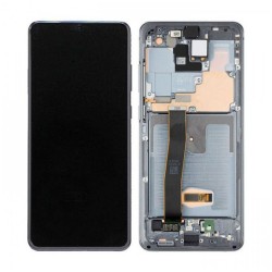 Samsung Samsung Galaxy S20 Ultra (G988) LCD + Tactil Argent + Châssis (OEM Soft Oled)