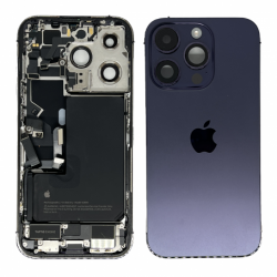 Châssis Complet iPhone 14 Pro Violet intense - Connecteur de Charge + Batterie (Origine Demonté) Grade B