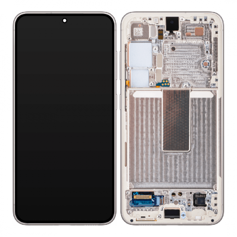 Ecran Samsung Galaxy S23 Plus (S916) Argent + Châssis (OEM Soft Oled)