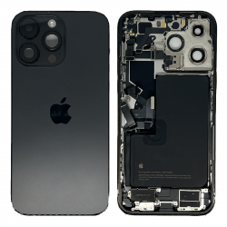 Apple Châssis Complet iPhone 14 Pro Max avec Batterie Noir Sidéral E-SIM Modele US (Origine Demonté) - Grade A