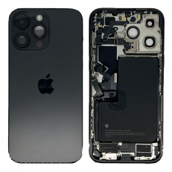 Châssis Complet iPhone 14 Pro Max avec Batterie Noir Sidéral E-SIM (Origine Demonté) - Grade A