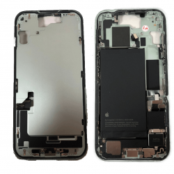 Chassis Arrière iPhone 15 sans Vitre Arrière avec Batterie Vert E-SIM (Origine Demonté) Grade A