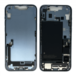 Chassis Arrière iPhone 14 Plus sans Vitre Arrière avec Batterie Bleu (Origine Demonté) - Grade B