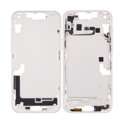 Châssis Vide iPhone 14 Blanc (Origine Demonté) - Grade B
