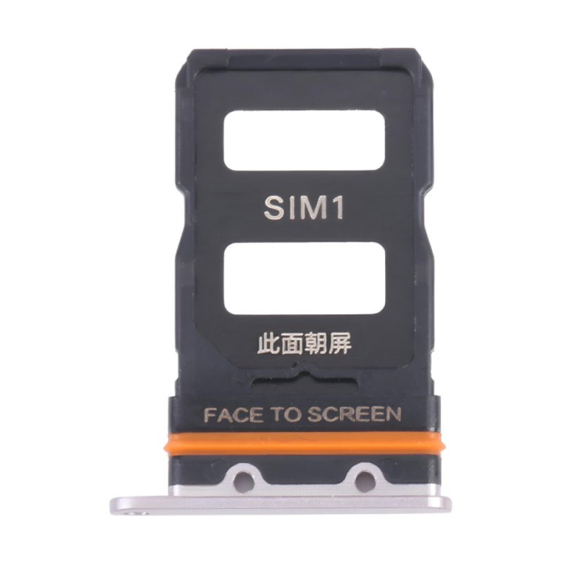 Tiroir SIM Xiaomi Mi 12X Argent