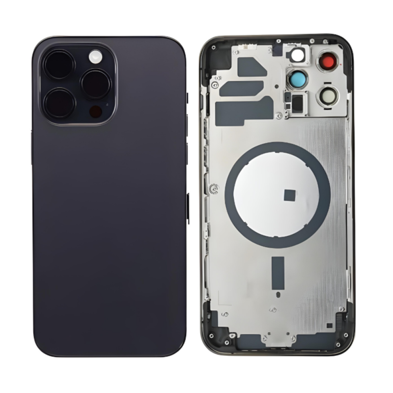 Châssis Vide iPhone 14 Pro Max Noir (Origine Demonté) - Grade B