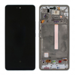 Samsung Ecran Samsung Galaxy A53 5G (A536B) Argent + Châssis (OLED)