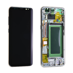 Ecran Samsung Galaxy S8 (G950F) Or + Châssis (Service Pack)