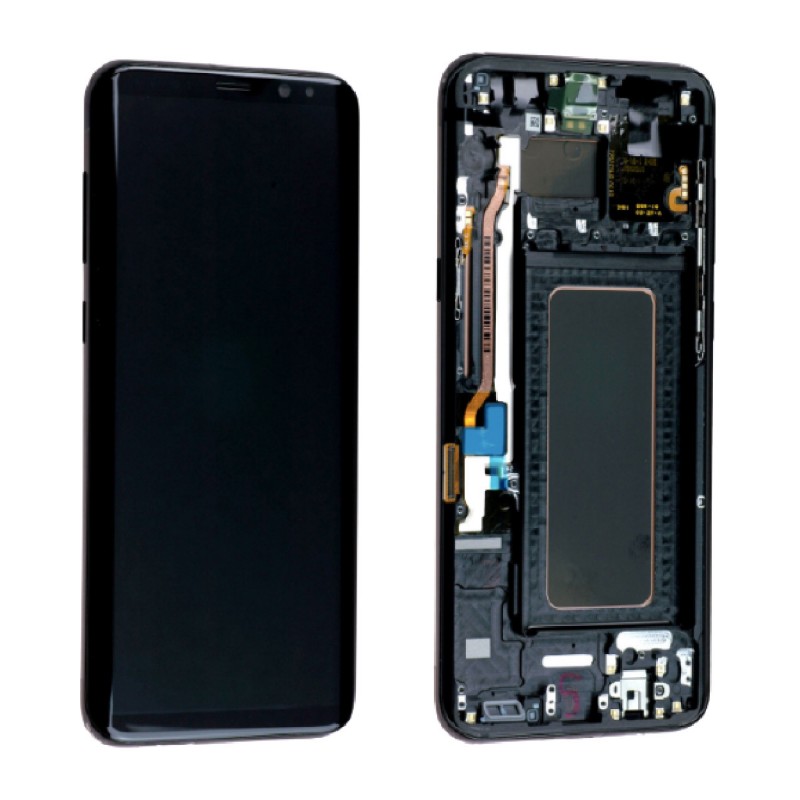 Samsung Ecran Samsung Galaxy S8 Plus (G955F) Noir Carbone + Chassis (Service Pack) Samsung Ecran Samsung Galaxy S8 Plus (G955F) Noir Carbone + Chassis (Service Pack)