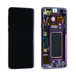 Ecran Samsung Galaxy S9 (G960F) Violet + Châssis (Service Pack)