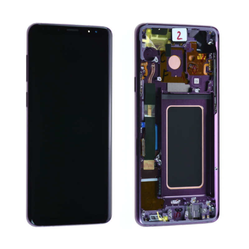 Samsung Ecran Samsung Galaxy S9 (G960F) Violet + Châssis (Service Pack)