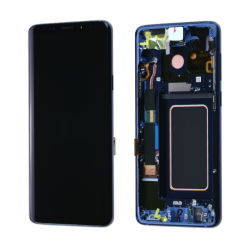 Samsung Ecran Samsung Galaxy S9 Plus (G965F) Bleu + Châssis (Service Pack)