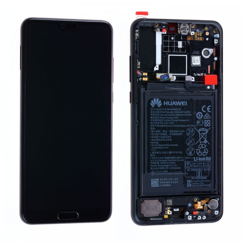 HUAWEI Ecran Huawei P20 Pro Violet Twilight Sur Châssis + Batterie 02351WTU (Service pack) HUAWEI Ecran Huawei P20 Pro Violet Twilight Sur Châssis + Batterie 02351WTU (Service pack)