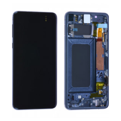 Ecran Samsung Galaxy S10e (G970F) Noir Prisme Sur Châssis (Service Pack)