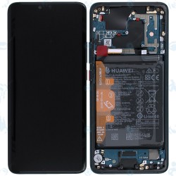 Ecran Huawei Mate 20 Pro Vert Émeraude Sur Châssis + Batterie 02352GGB (Service pack)