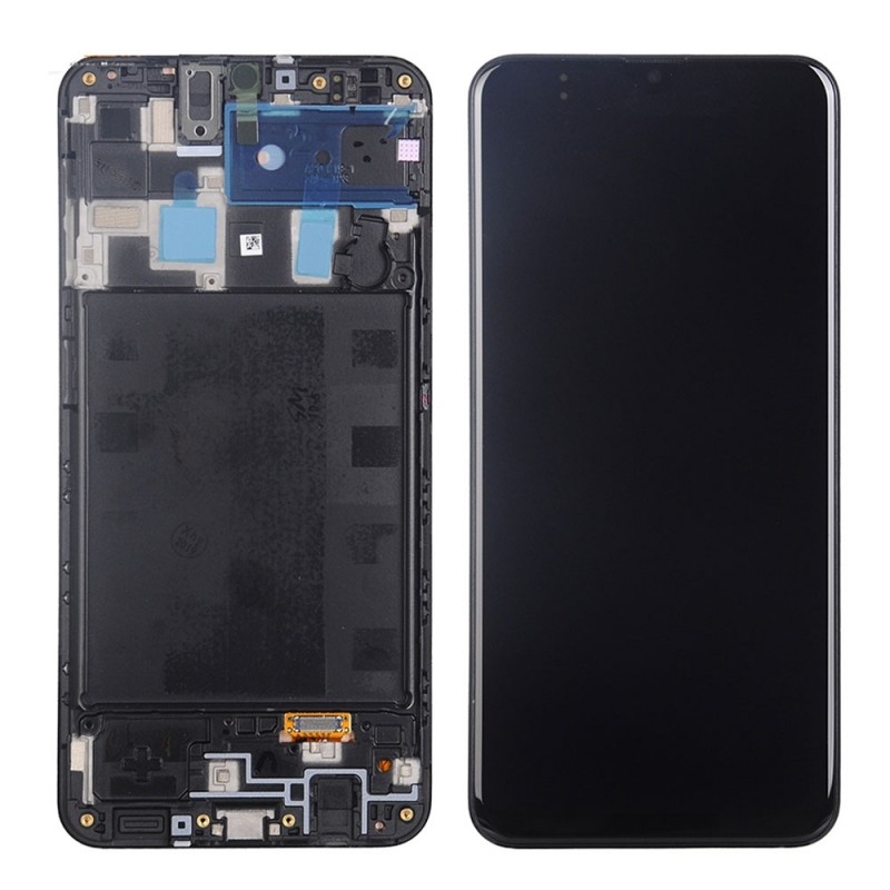 Samsung Ecran Samsung Galaxy A20 / M10s (A205/M107) Noir Sur Châssis (Service Pack) Samsung Ecran Samsung Galaxy A20 / M10s (A205/M107) Noir Sur Châssis (Service Pack)
