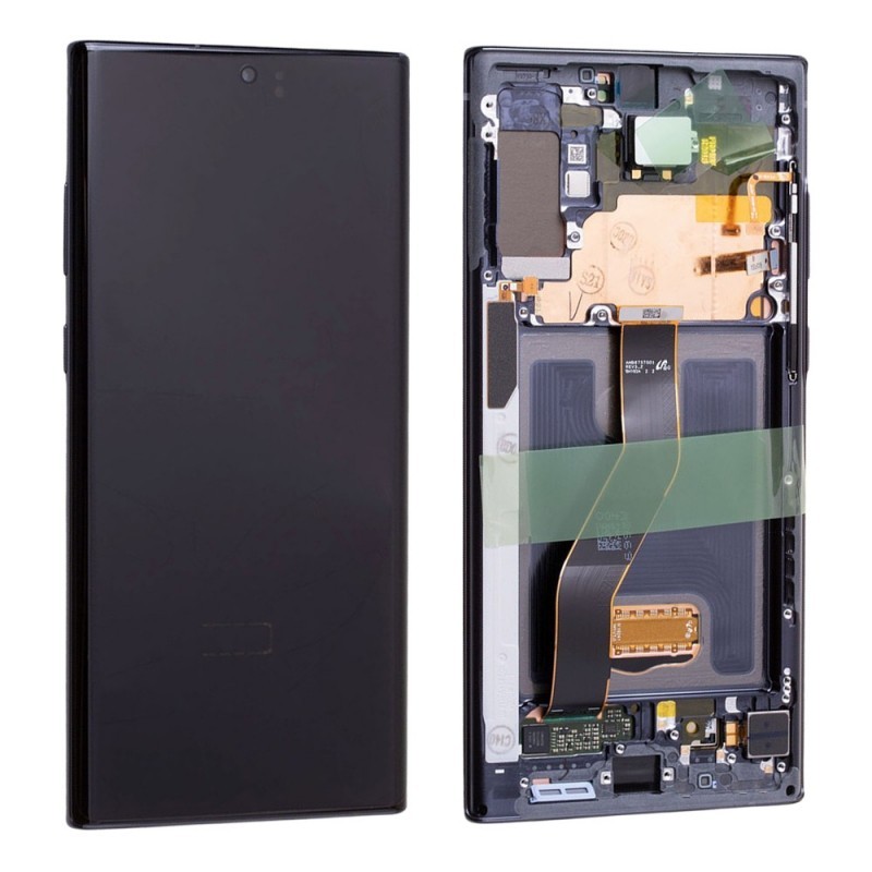 Samsung Ecran Samsung Galaxy Note 10 Plus (N975F) Noir Sur Châssis (Service Pack) Samsung Ecran Samsung Galaxy Note 10 Plus (N975F) Noir Sur Châssis (Service Pack)