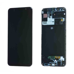 Samsung Ecran Samsung Galaxy A30s (A307F) Noir (Service Pack)