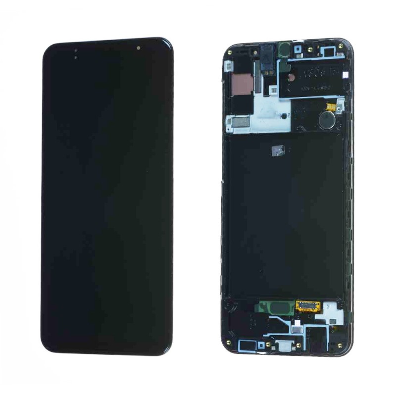 Samsung Ecran Samsung Galaxy A30s (A307F) Noir (Service Pack)