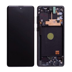 Samsung Ecran Samsung Galaxy Note 10 Lite (N770) Noir + Chassis (Service Pack)