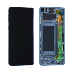 Ecran Samsung Galaxy S10 (G973) Vert + Châssis (Service Pack)
