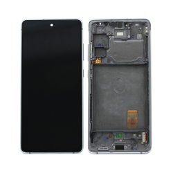Samsung Ecran Samsung Galaxy S20 FE 4G/5G 2020 (G780/G781) + Châssis Blanc (Service Pack)