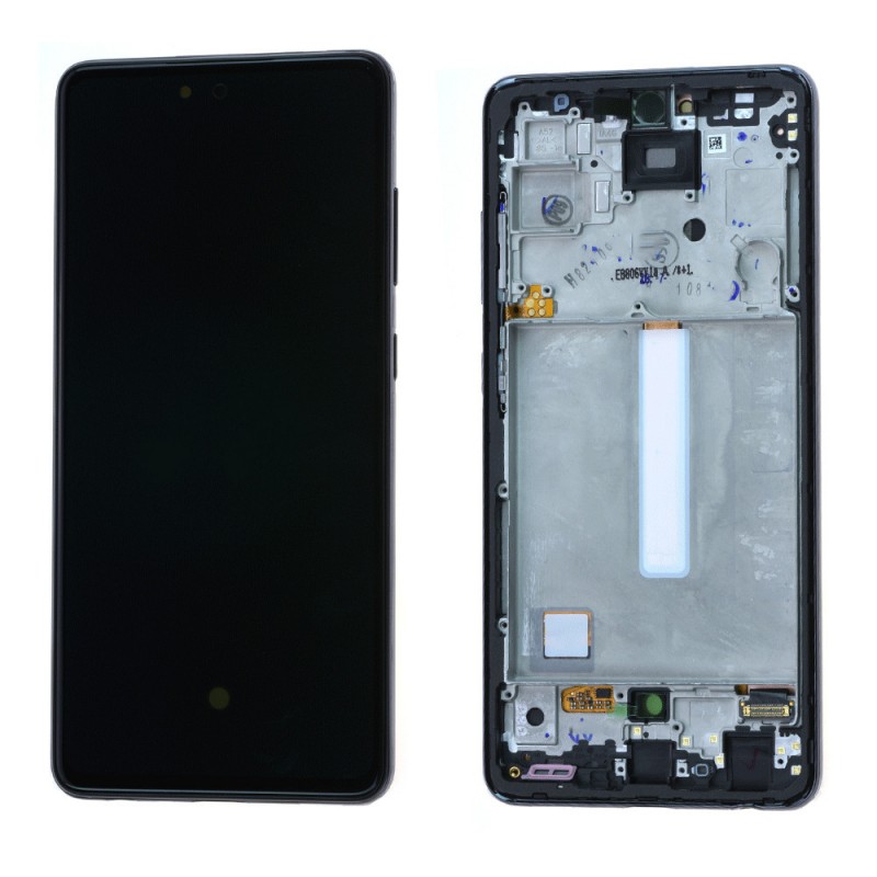 Samsung Ecran Samsung Galaxy A52 4G/5G (A525/A526) Noir + Châssis (Service Pack) Samsung Ecran Samsung Galaxy A52 4G/5G (A525/A526) Noir + Châssis (Service Pack)