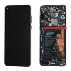 HUAWEI Ecran Huawei P40 Bleu Sur Châssis + Batterie (Service Pack)